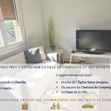 L'Ensoleille De Compiegne - Lumineux & Spacieux Exterior photo